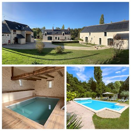 Les Gites De La Pellerie - 2 Piscines Interieur & Exterieur - Touraine - 3 Gites - Familial, Calme, Campagne Saint-Branchs Eksteriør bilde